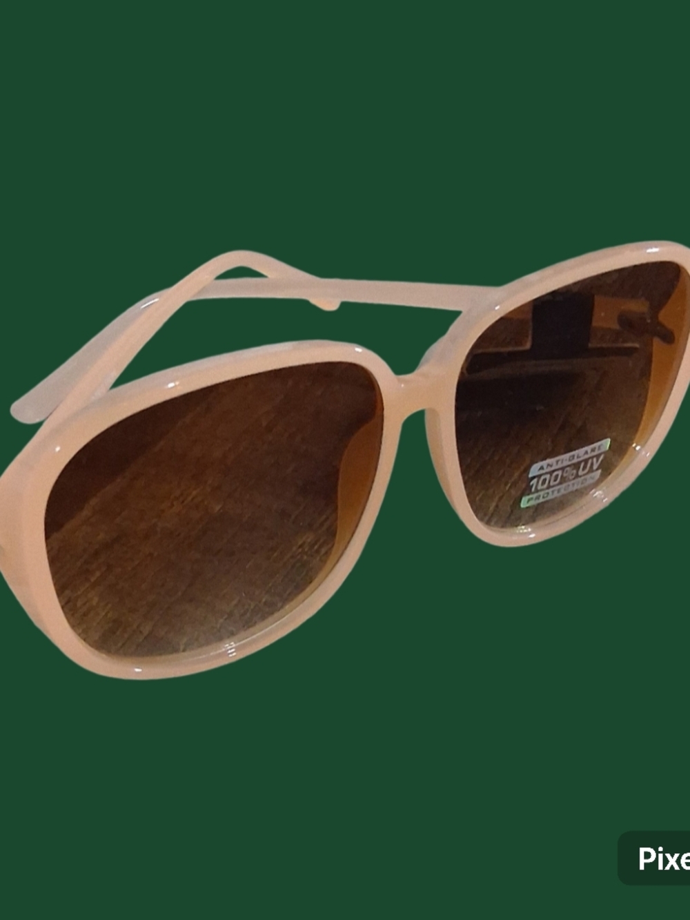 Stylish Women’s Cream Frame Sunglasses with Brown Lenses - Picture 1 of 1